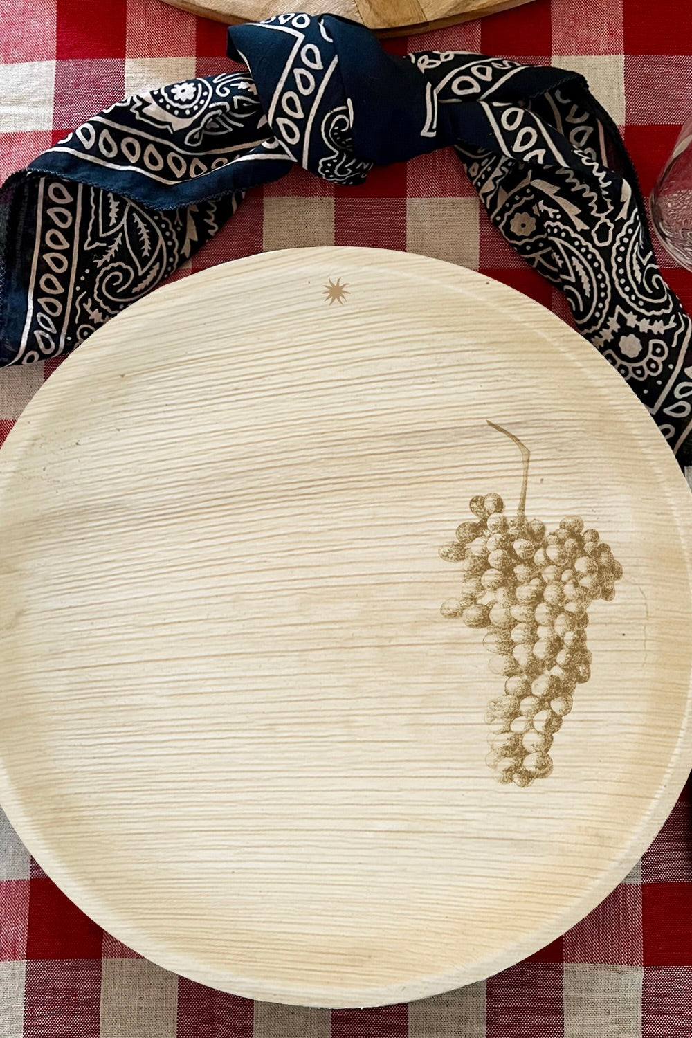 Summer Seasonal Plates - Grapes