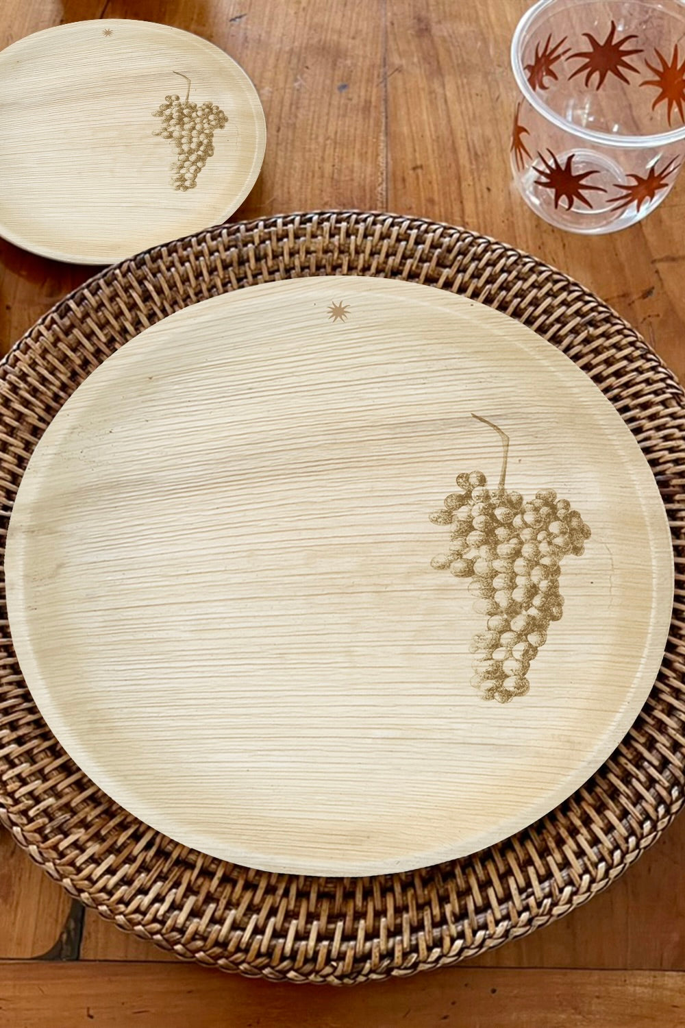 Summer Seasonal Plates - Grapes