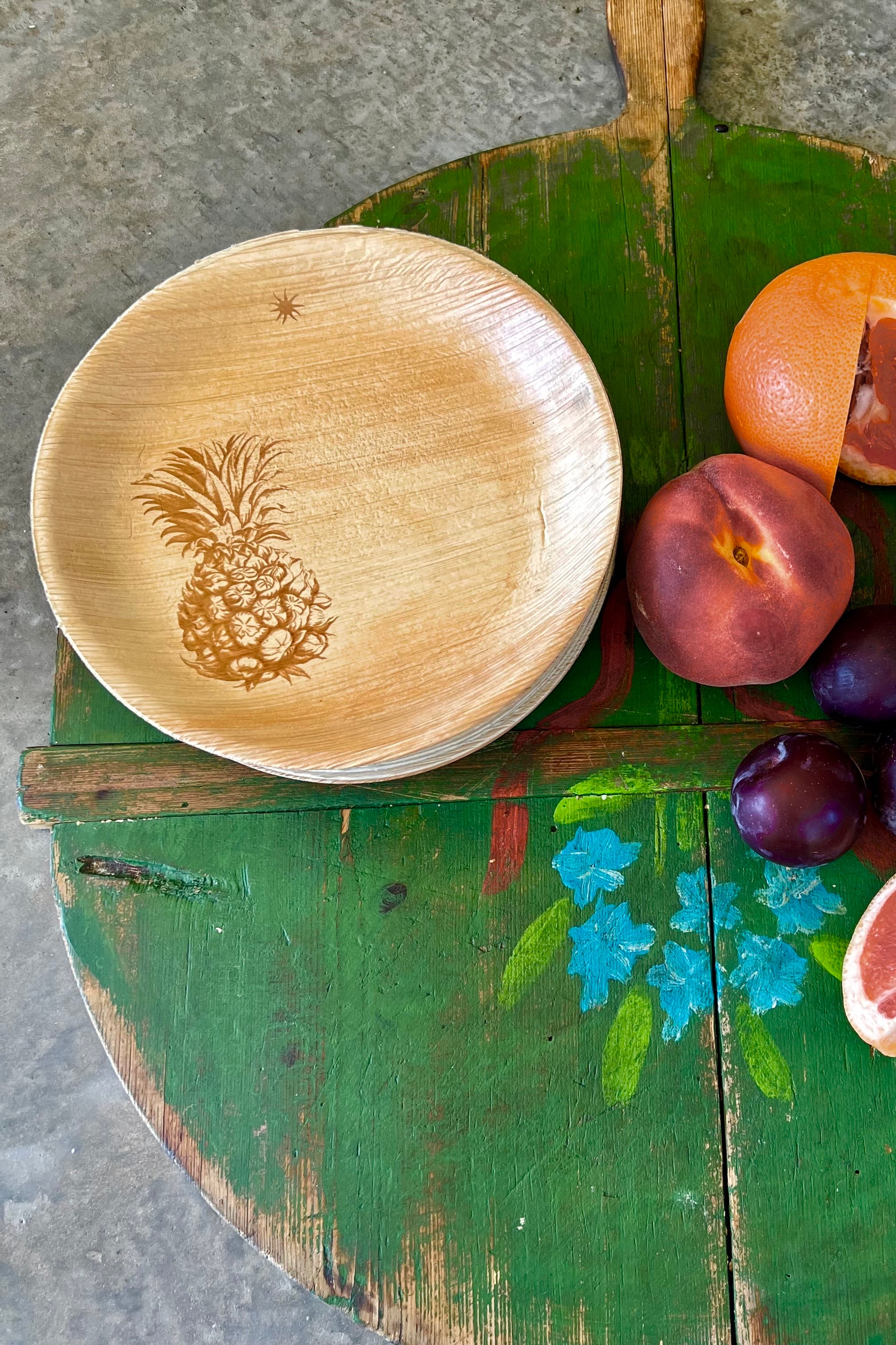 Summer Seasonal Plates - Fresh Pineapple