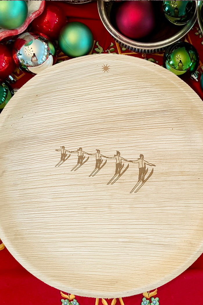 Winter Seasonal Plates - High Five