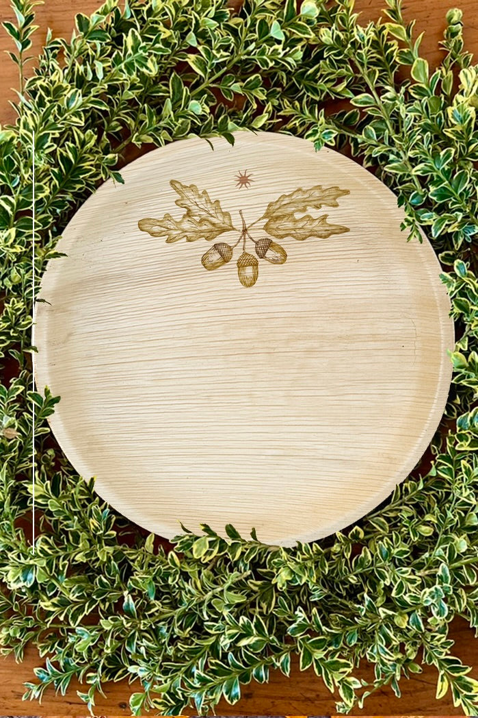 All Season Plates - Acorns