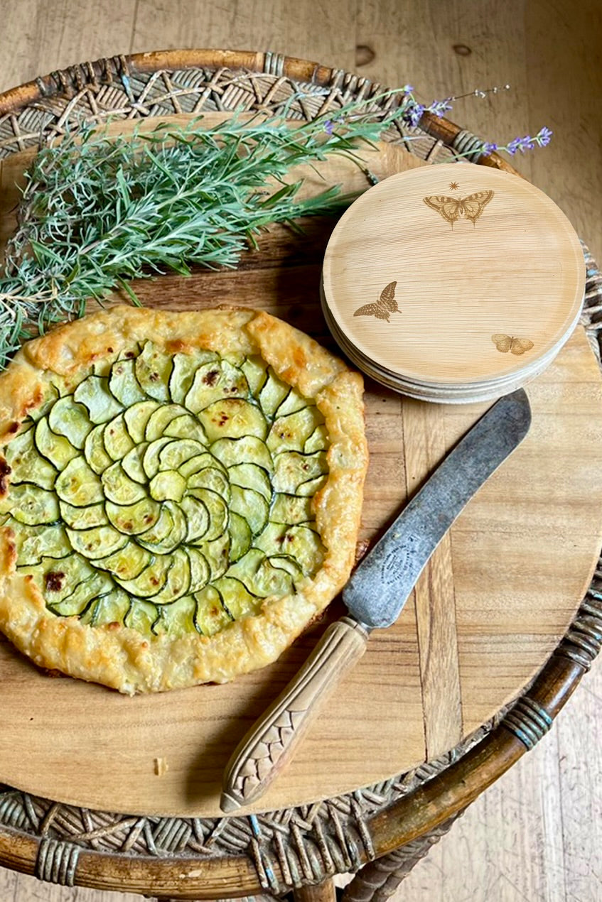 All Season Plates - Butterfly Wreath