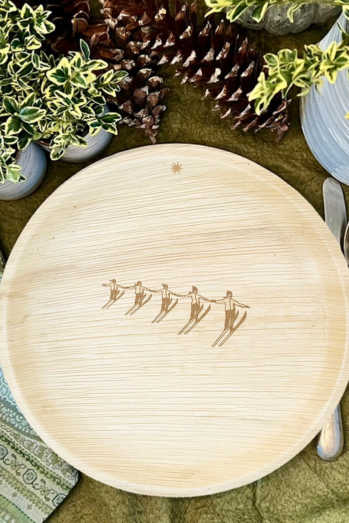 Winter Seasonal Plates - High Five