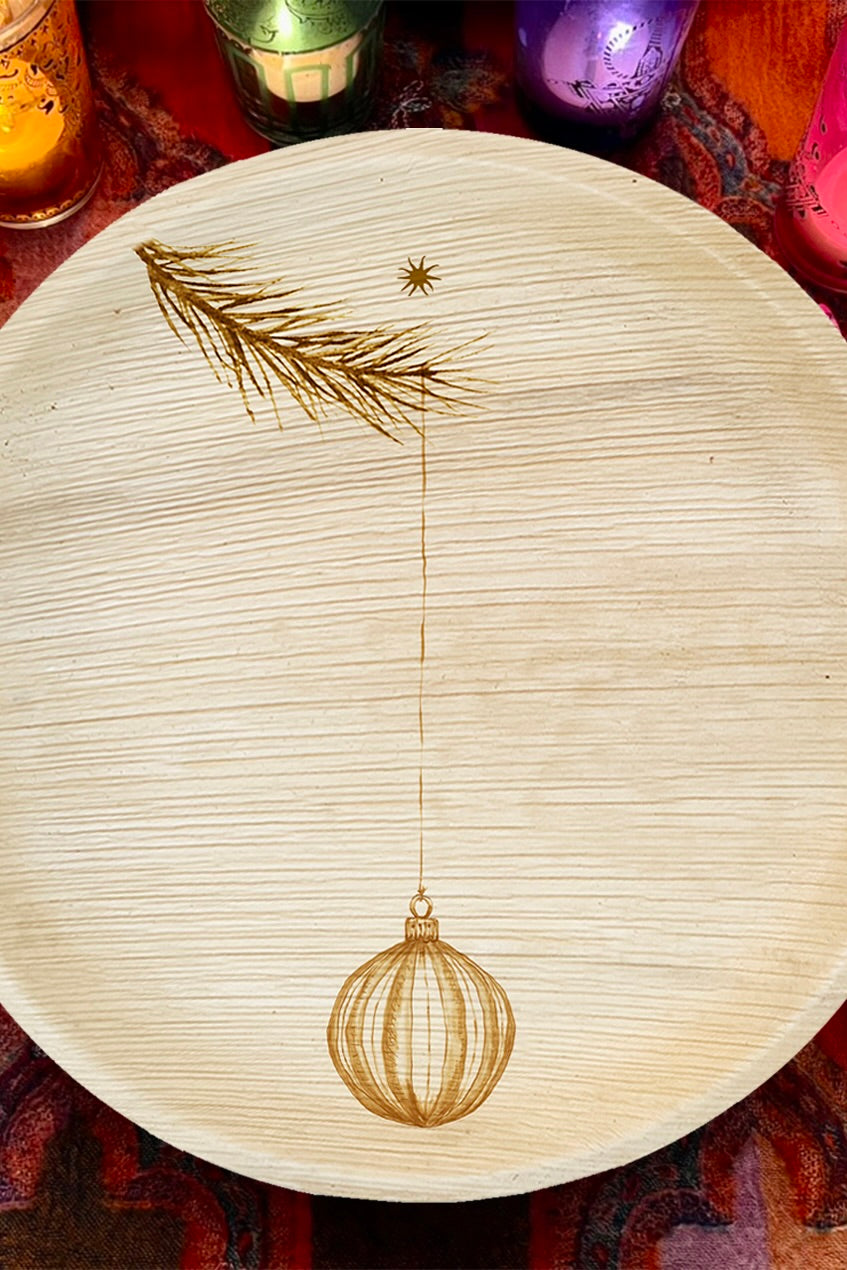 Winter Seasonal Plates - Ornament