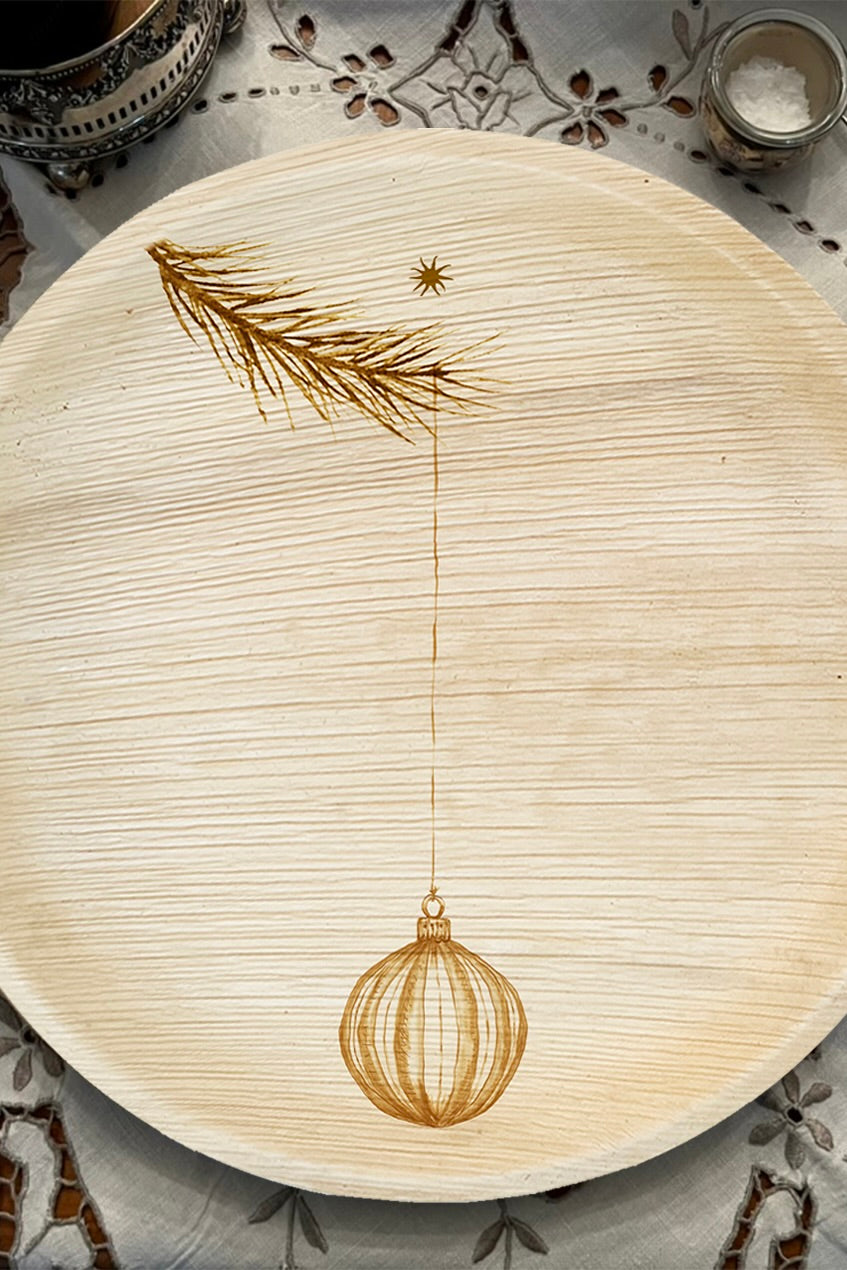 Winter Seasonal Plates - Ornament