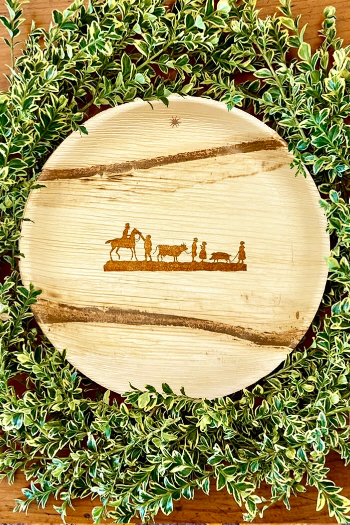 Winter Seasonal Plates - Silhouette