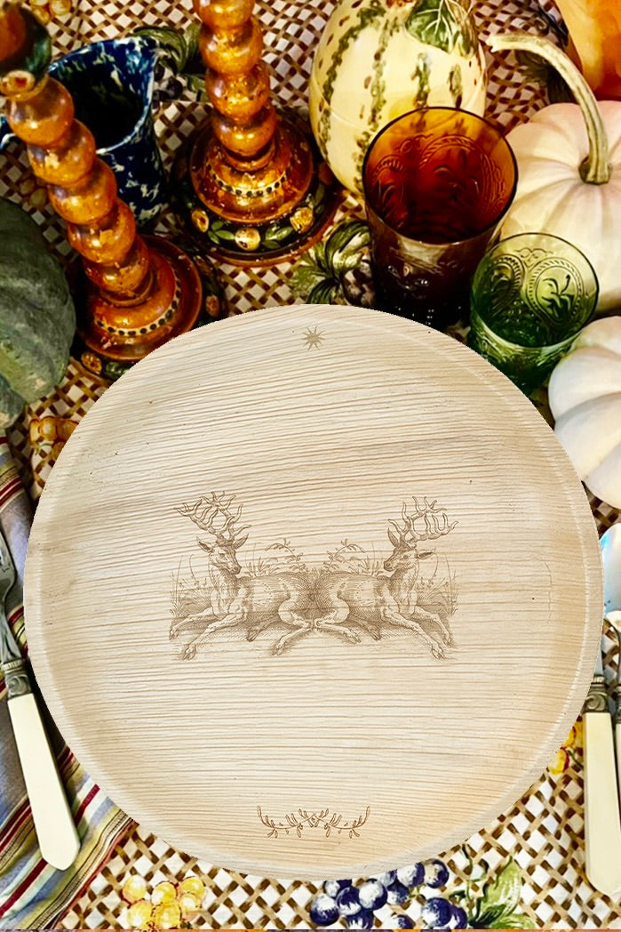 Winter Seasonal Plates - Stag Party