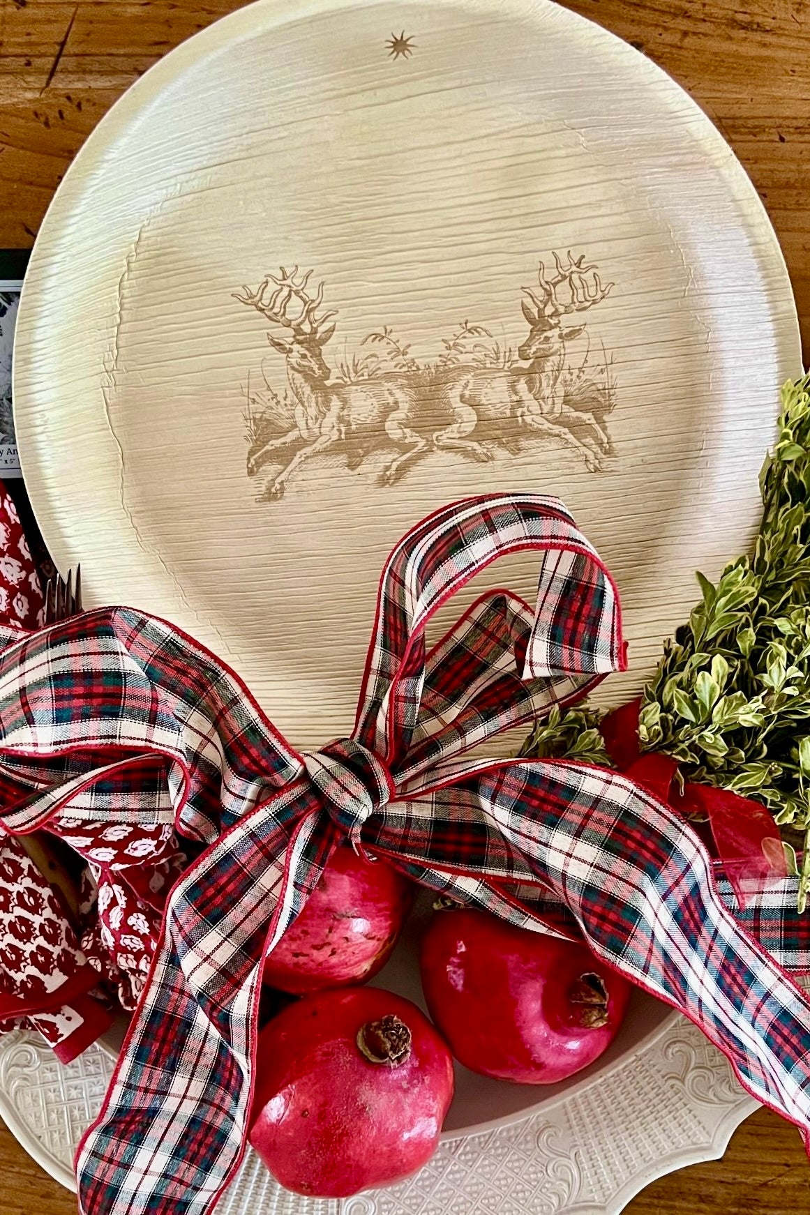Winter Seasonal Plates - Stag Party