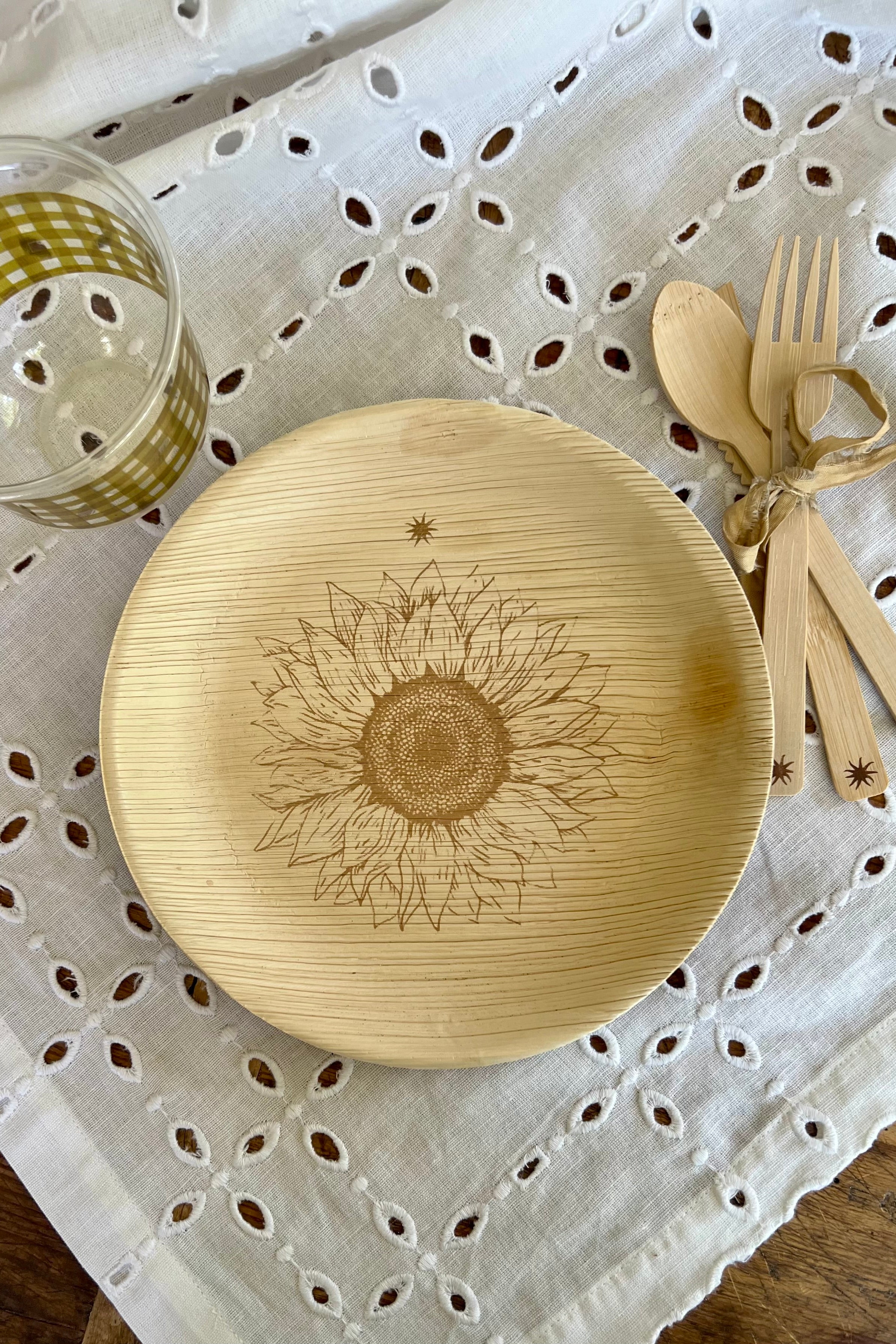 Summer Seasonal Plates - Sunflower