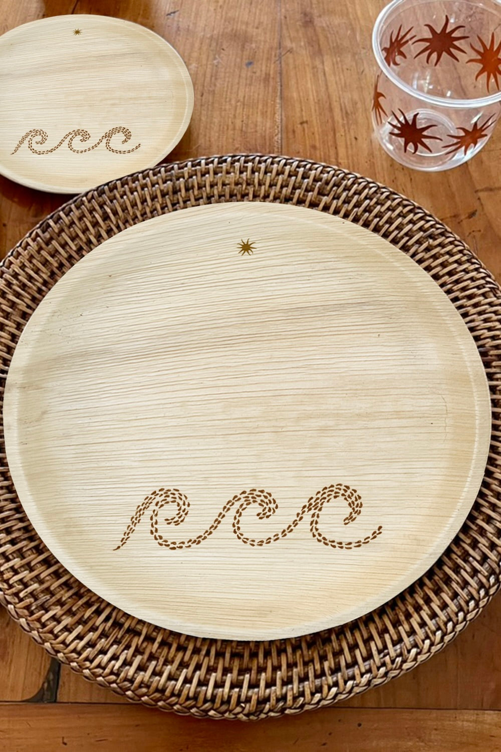 Summer Seasonal Plates - Waves