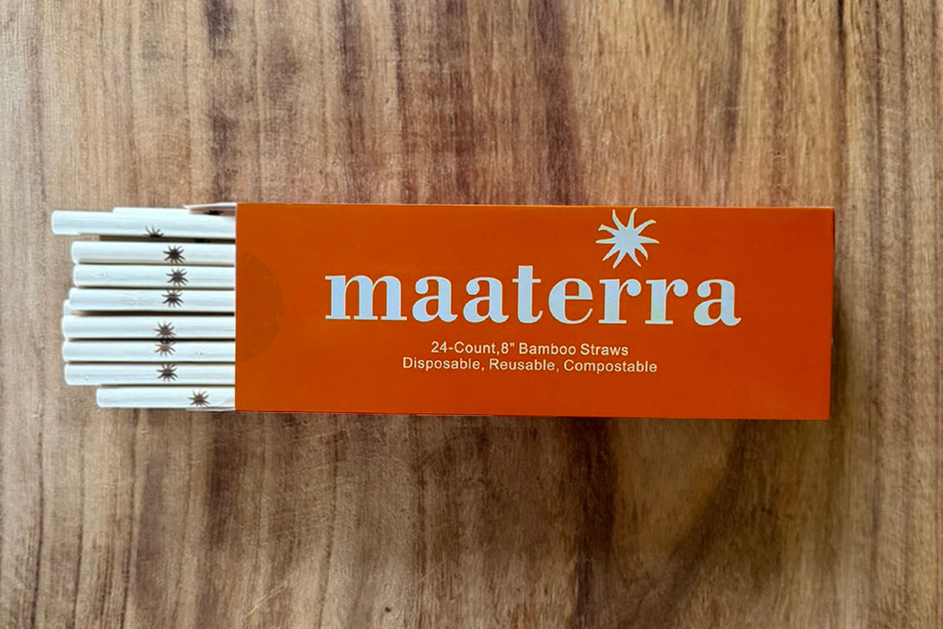 Sip Sustainably with maaterra Bamboo Straws