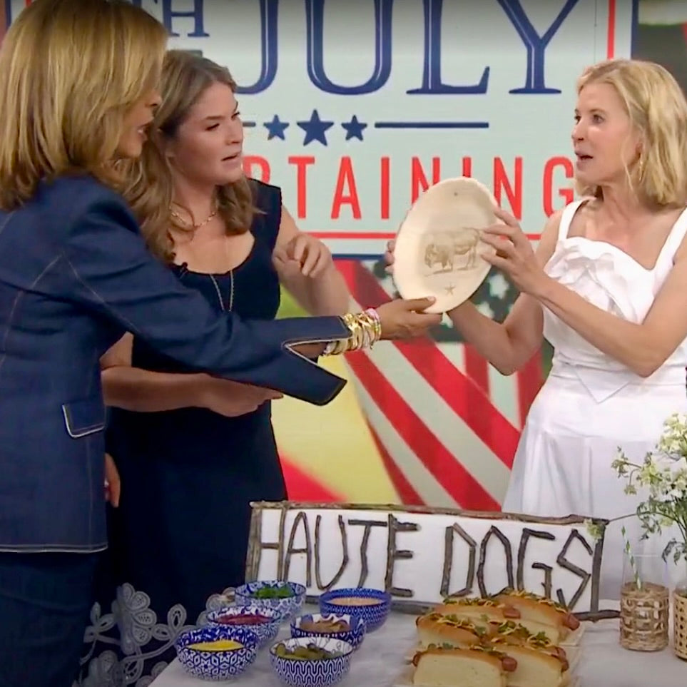 maaterra plates “haute” pick on Today Show