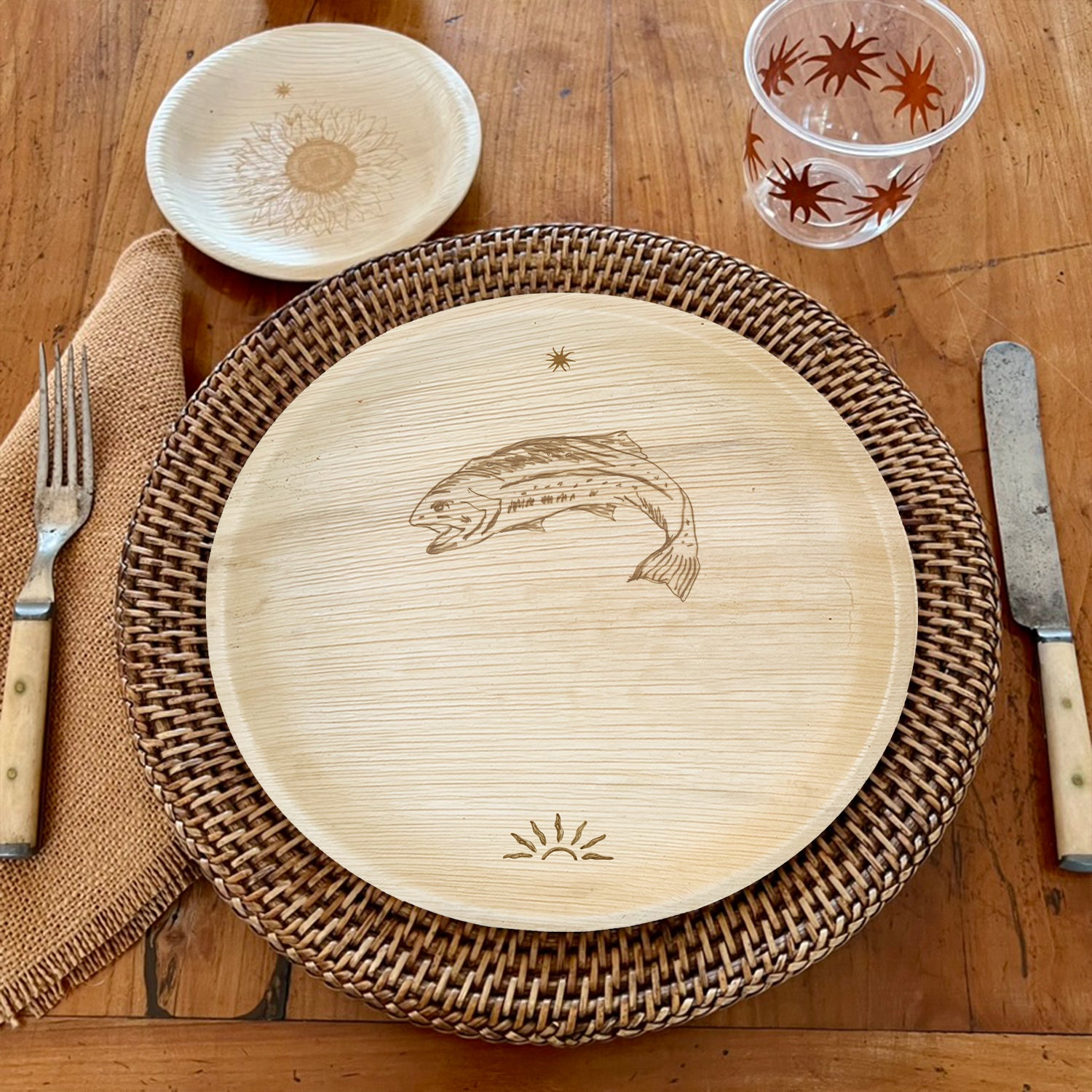 Summer Seasonal Plates - Trout