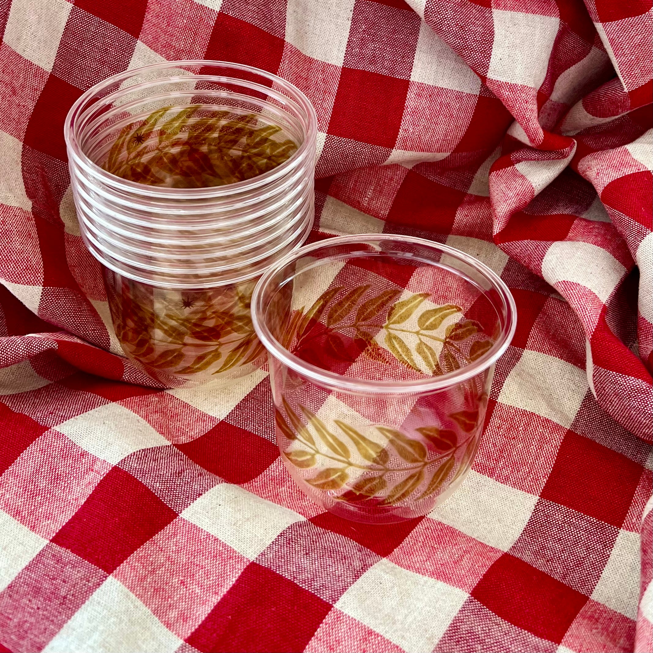 Cups - Honey Leaves