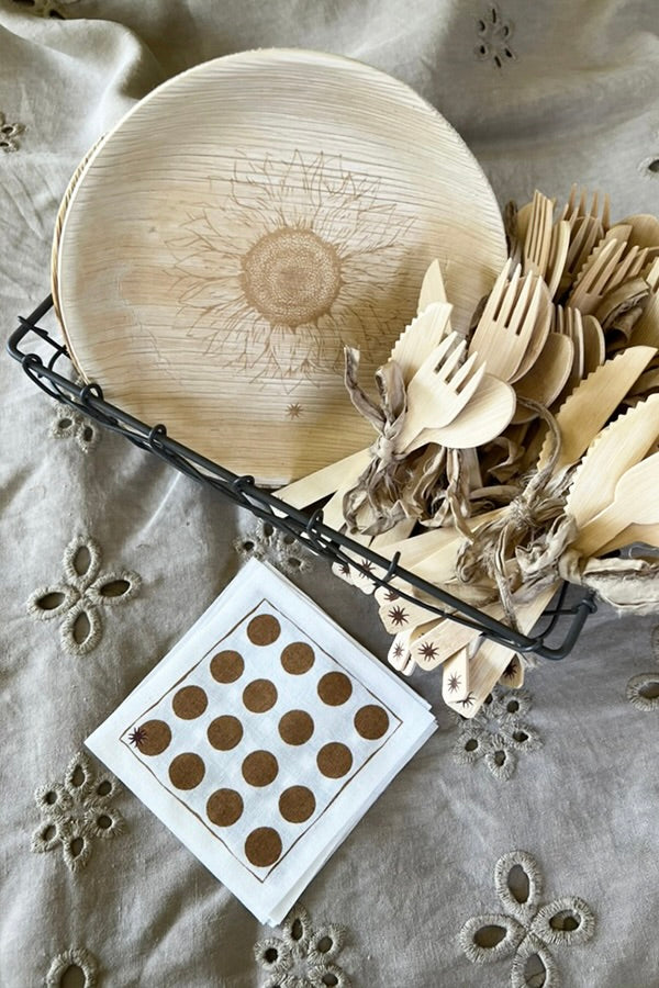 Summer Seasonal Plates - Sunflower