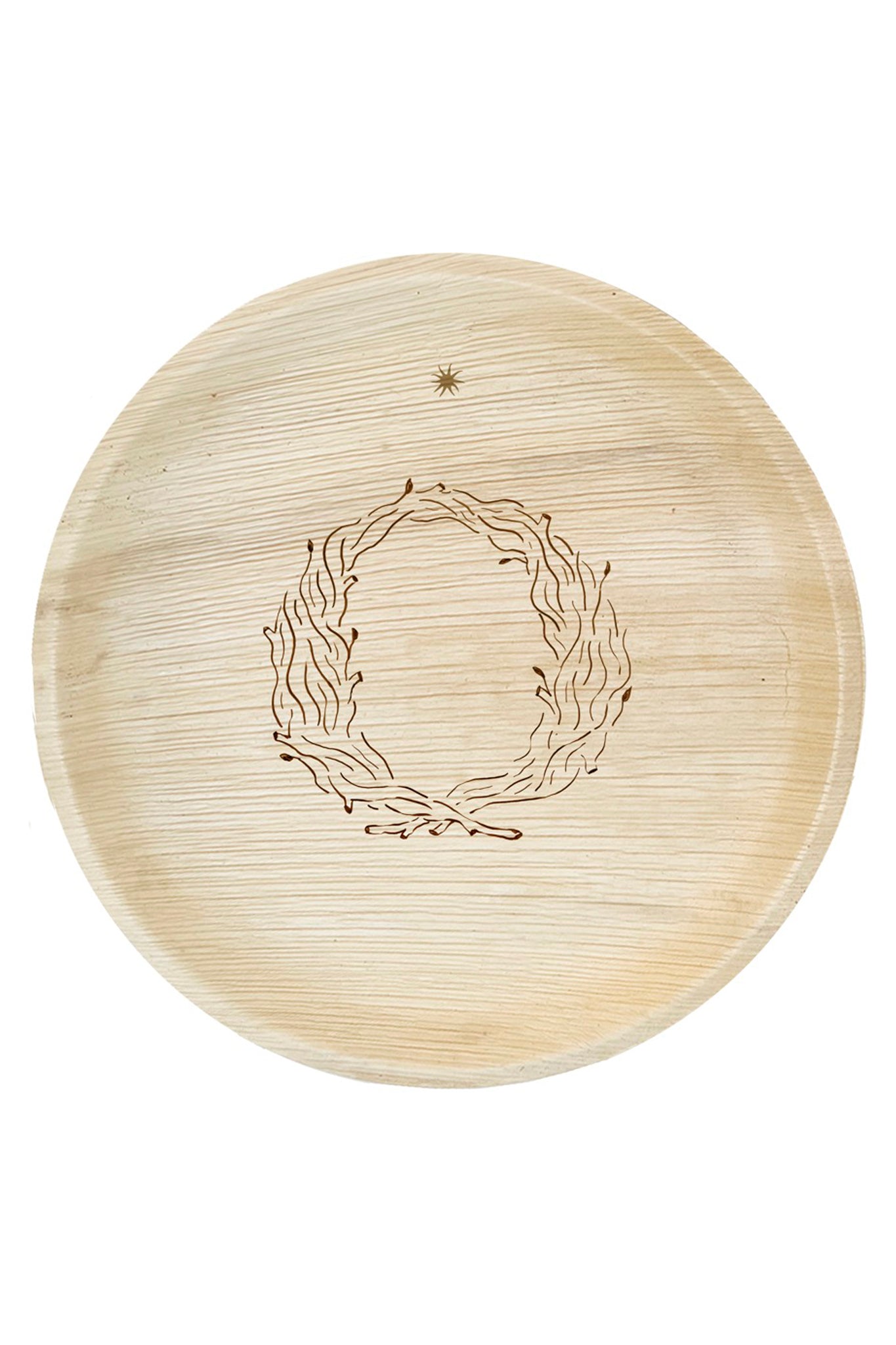 All Season Plates - Rustic Wreath