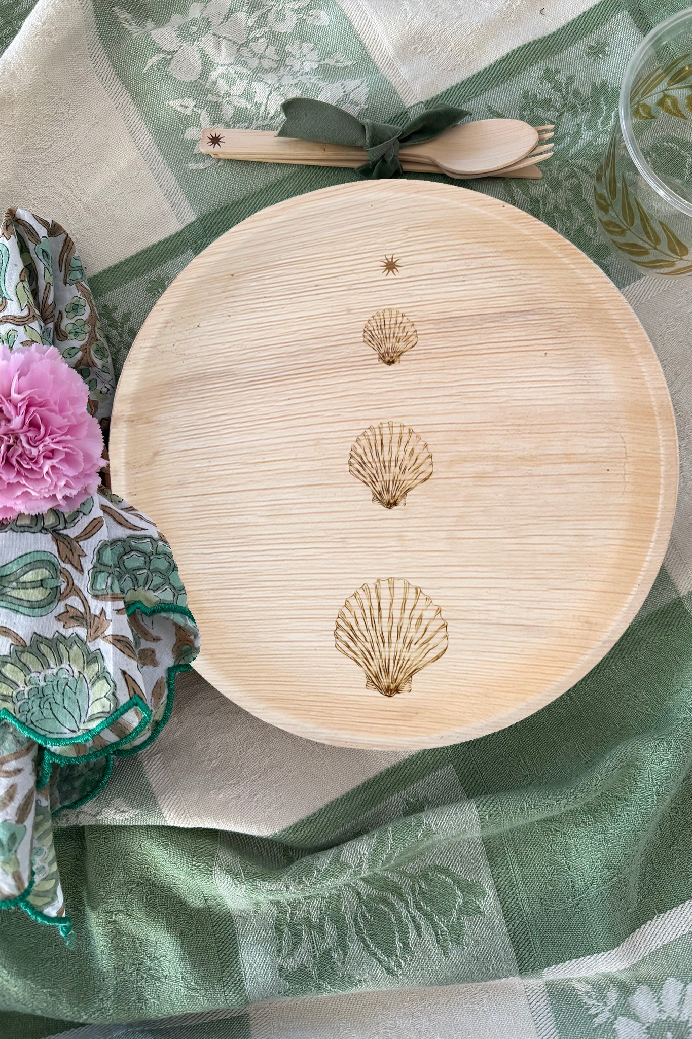 Summer Seasonal Plates - Stacked Scallops