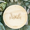 maaterra compostable palm leaf plate - stag party