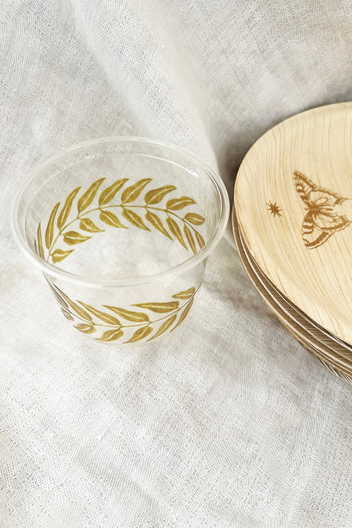 Cups - Honey Leaves