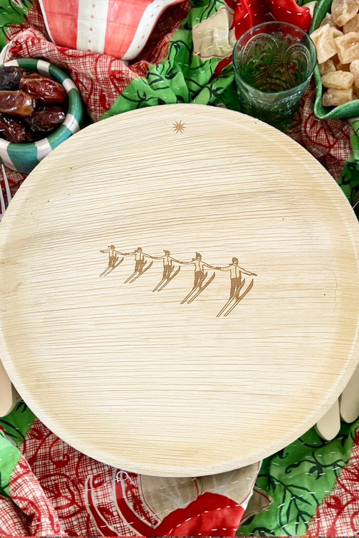 Winter Seasonal Plates - High Five