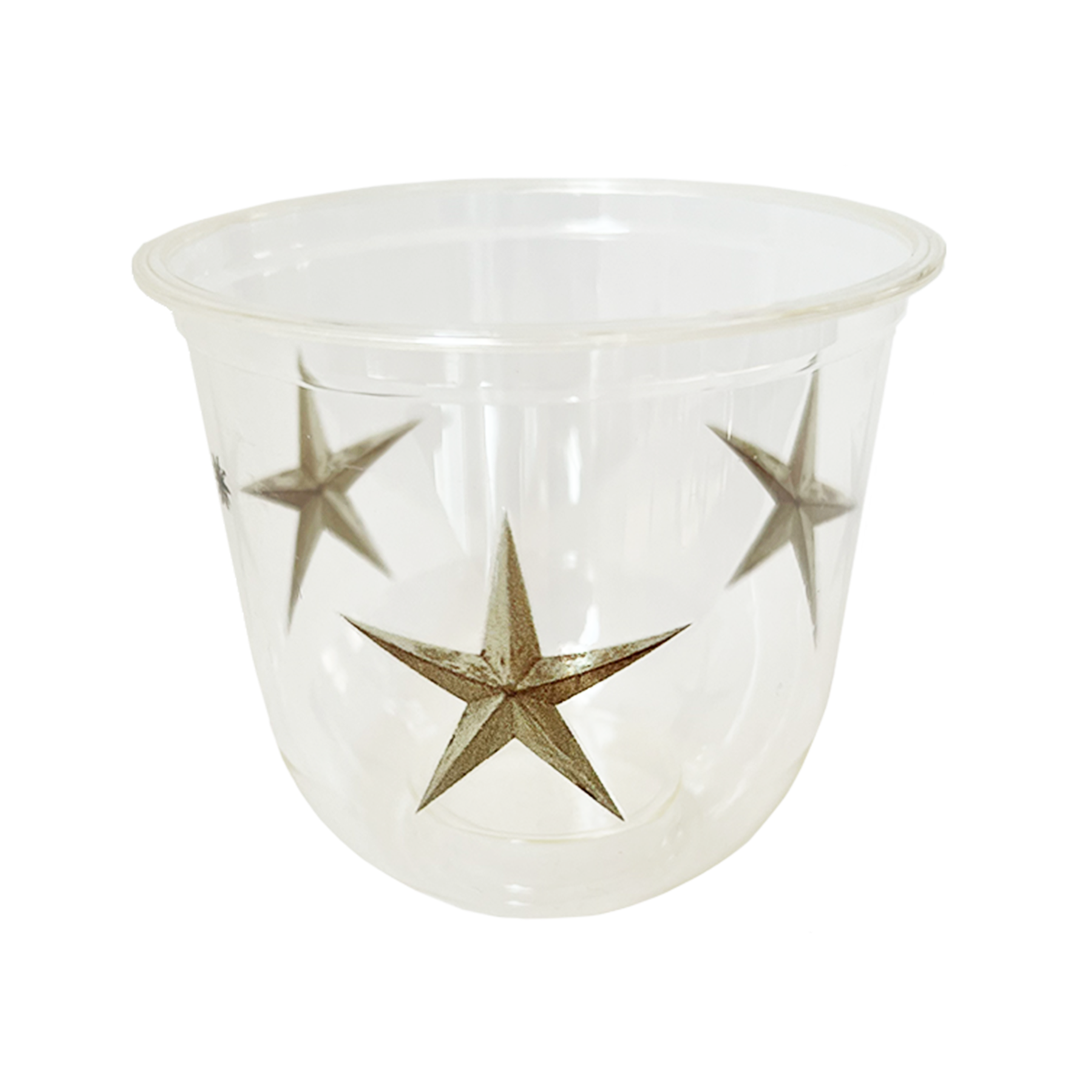 maaterra compostable cup with treasured star design on a white background