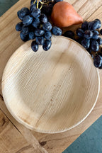maaterra compostable palm leaf plates.
