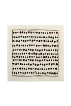 White Background. maaterra sustainable napkins with speckles design.
